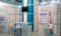 Systemstand in Kassettenoptik. 