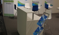 Ein hochwertiger Individualmessestand auf der Messe K' in Düsseldorf