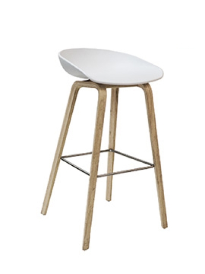 About a Stool - weiss
